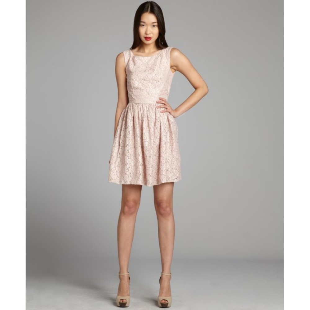 Pale pink French Connection dress